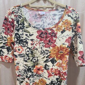 Lularoe Ana Floral Dress NWOT size L